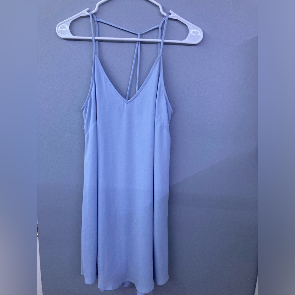 Lush Liliac V-Neck Slip Dress